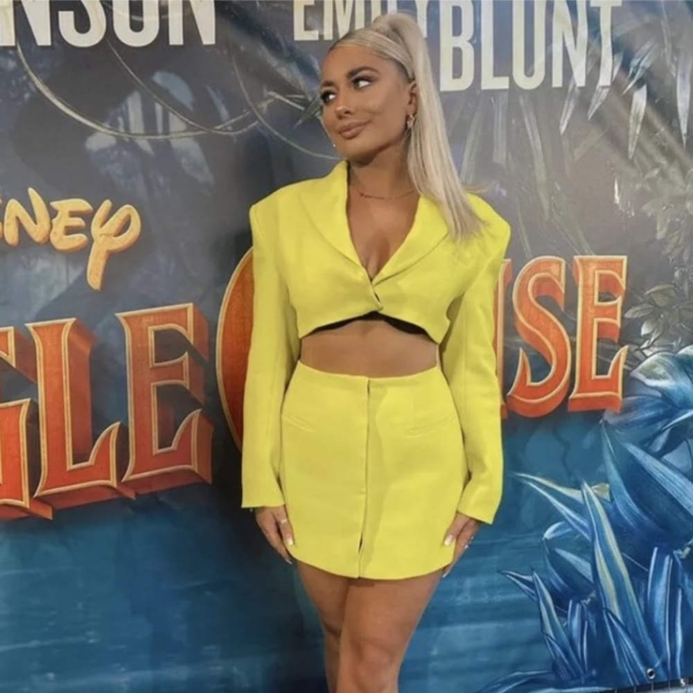 Zara Purple Magazine suit dress - Picture 5 of 5